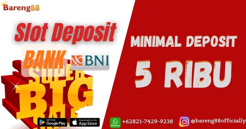 Slot deposit Bni ialah bandar provider slot deposit Bni paling terpercaya enteng jackpot terbesar hari ini. Slot Bni Bareng88 daftar web slot deposit Bni 5000 tanpa potongan