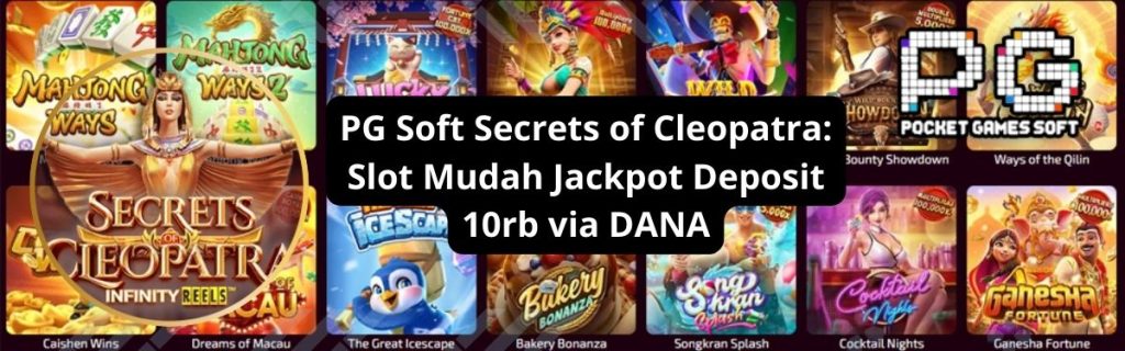 Game PG Soft Secrets of Cleopatra